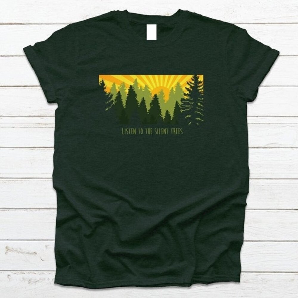 Mens Phish Listen To The Silent Trees Tshirt